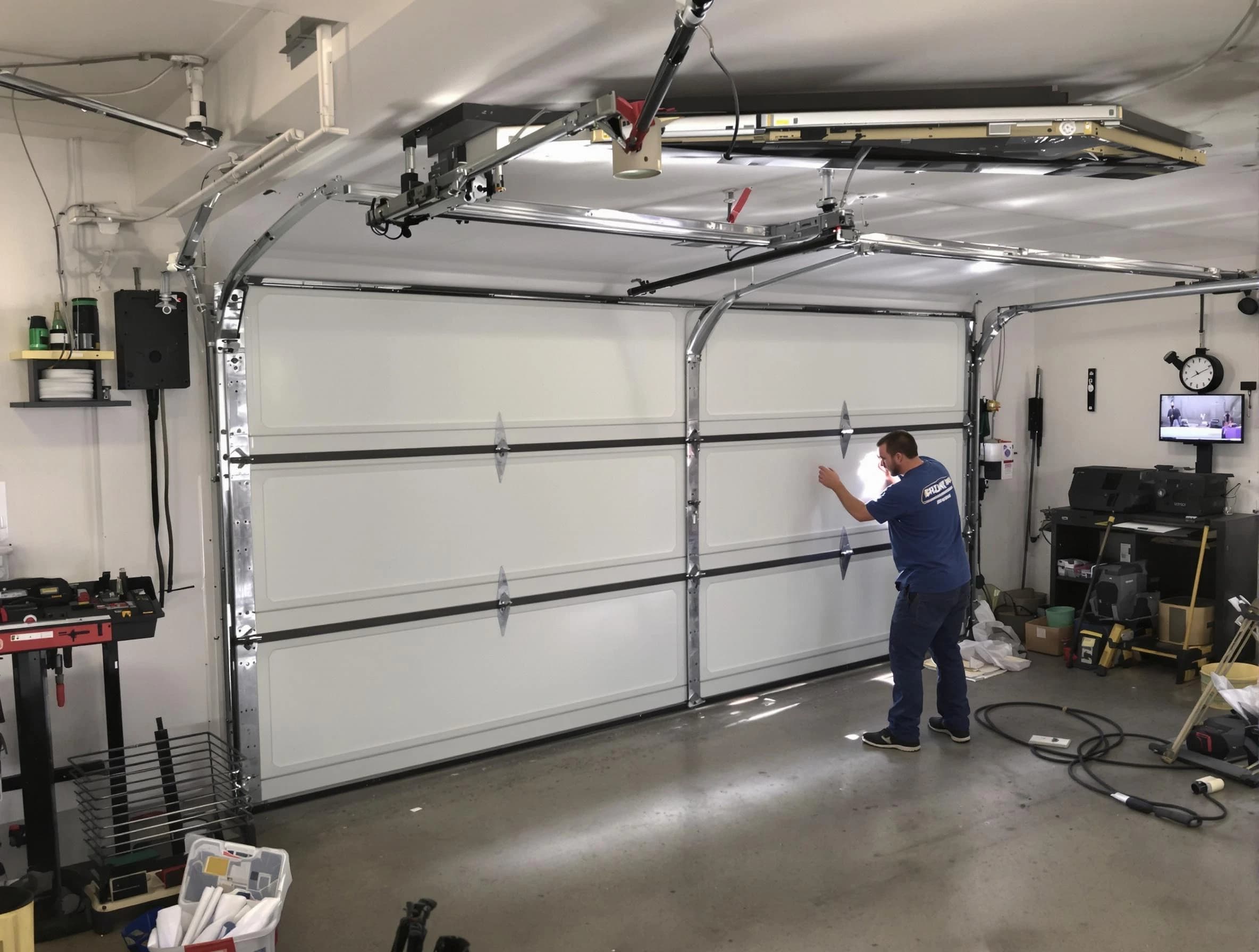 Professional garage door repair service by Irvington Garage Door Repair in Irvington