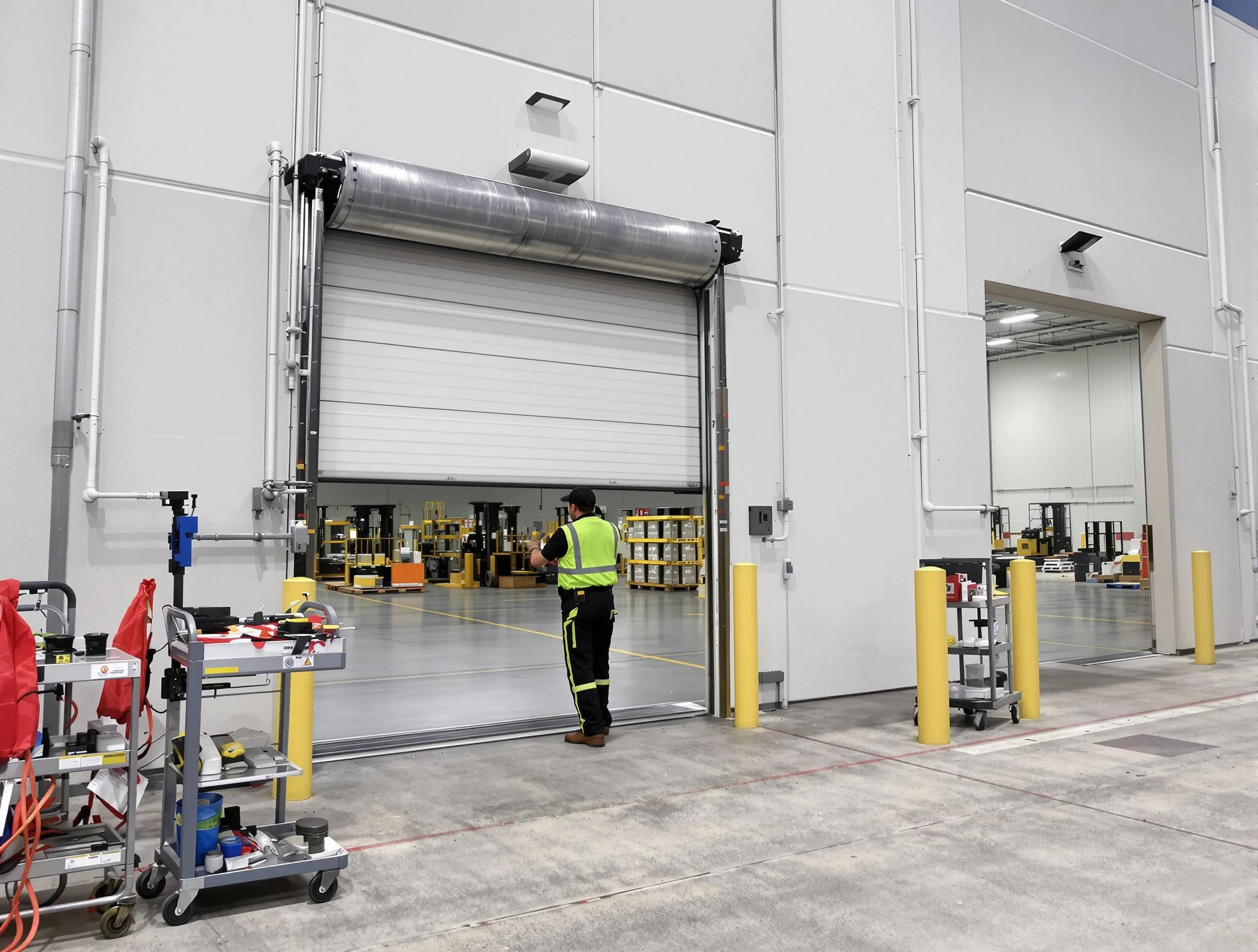 Commercial Garage Door Repair in Irvington