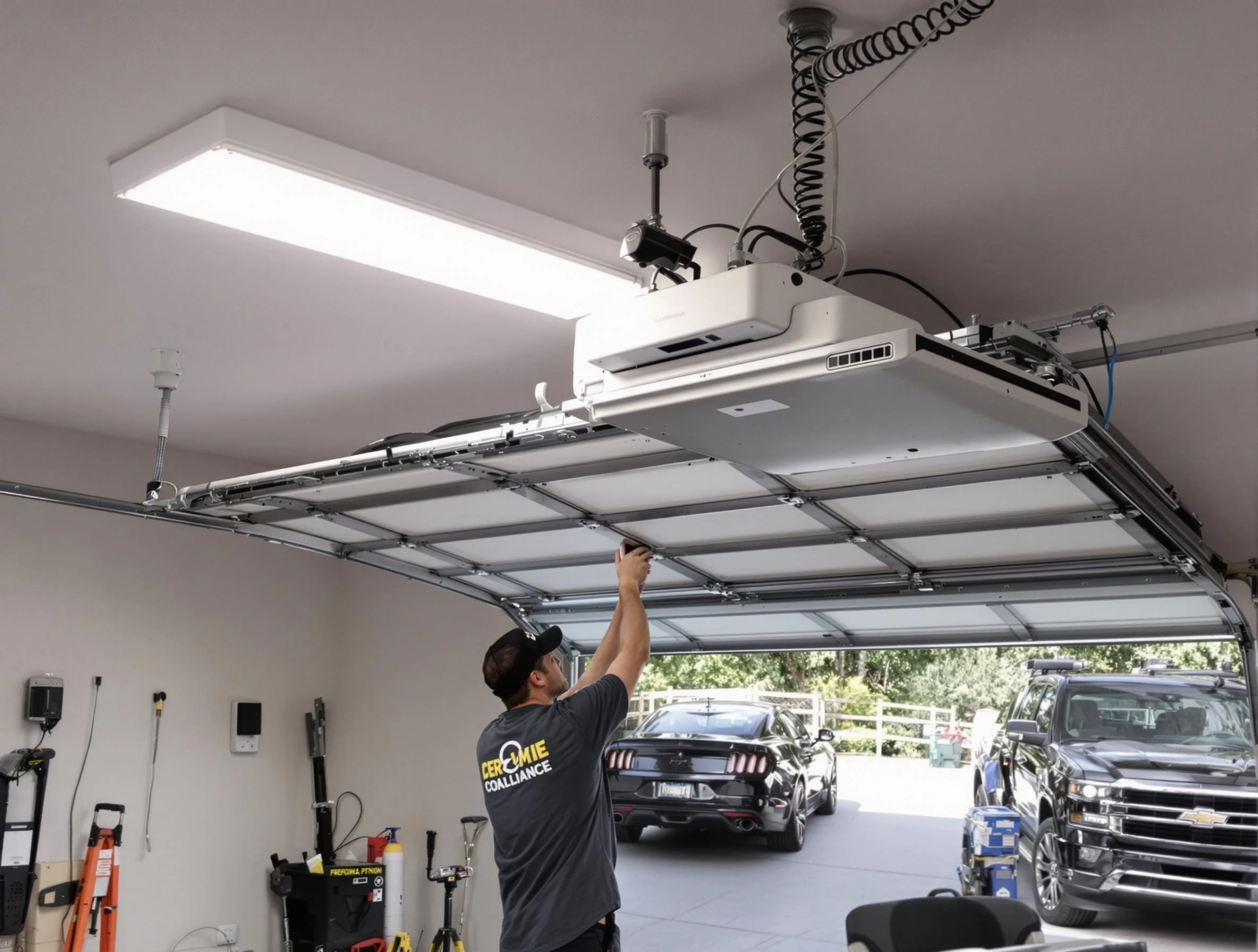 Garage Door Opener Installation in Irvington