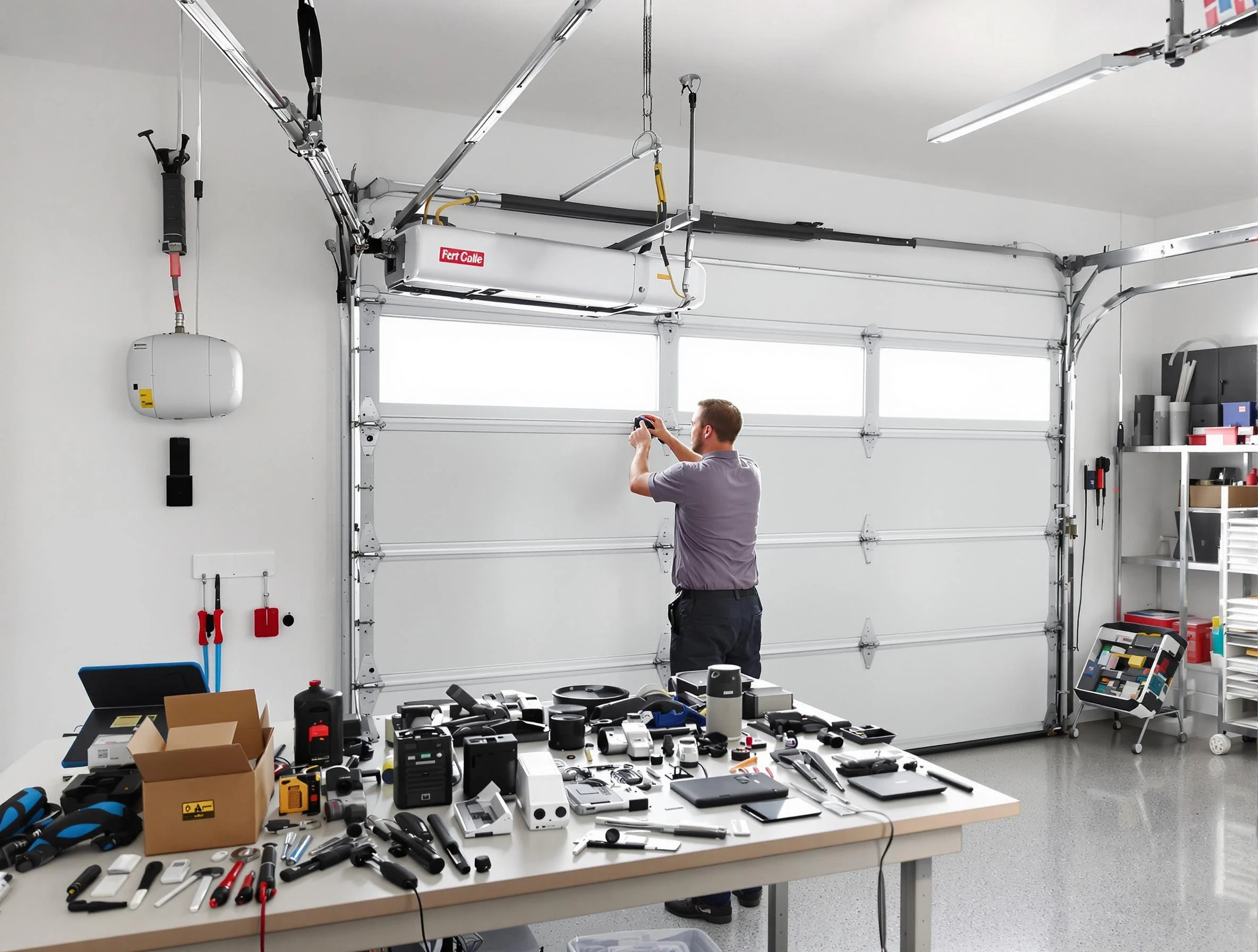 Garage Door Opener Repair in Irvington