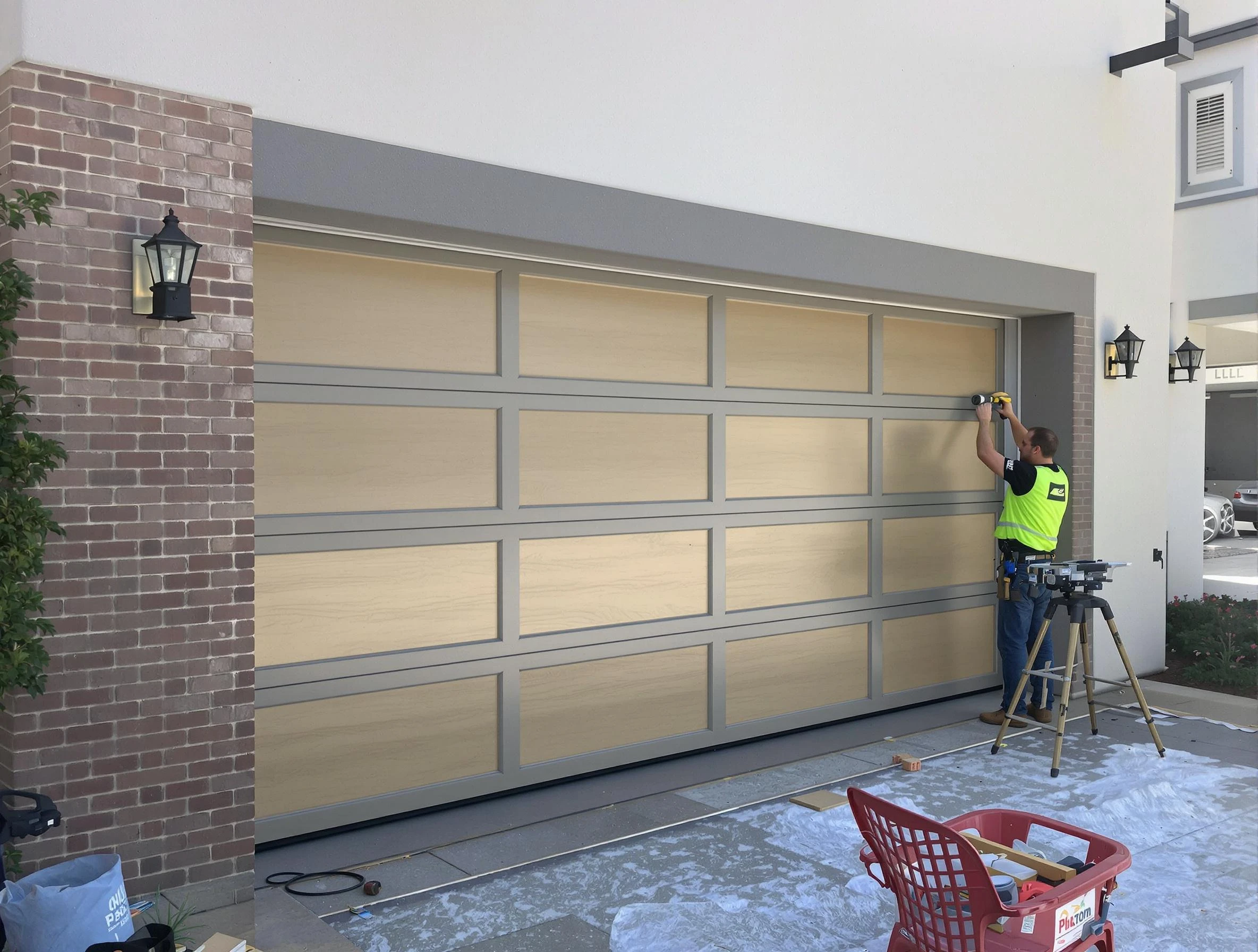 Garage door replacement service by Irvington Garage Door Repair in Irvington