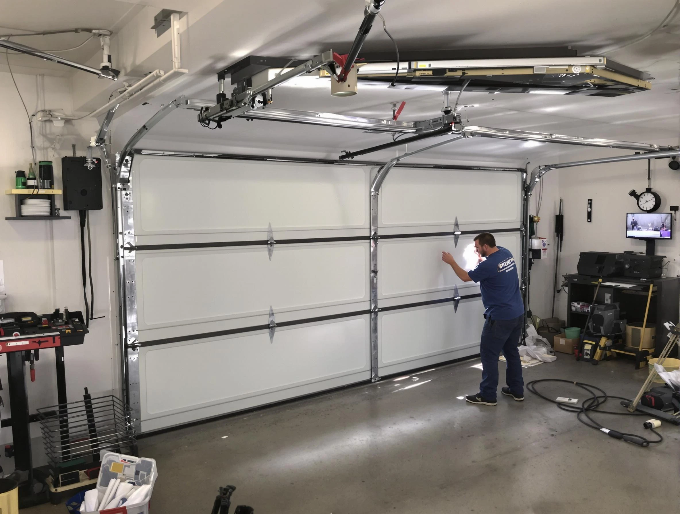 Professional garage door repair service by Irvington Garage Door Repair in Irvington