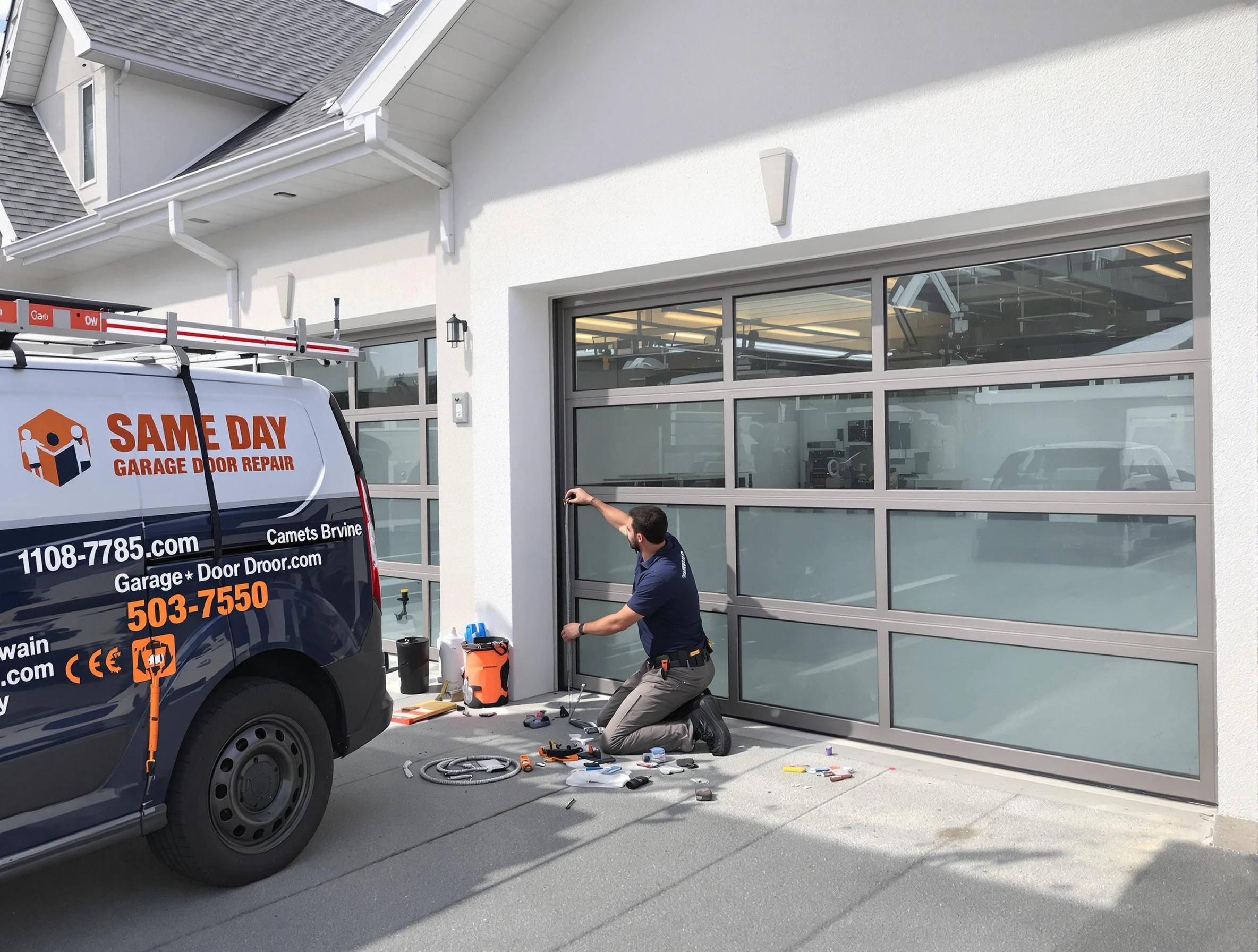 Same-day garage door repair service by Irvington Garage Door Repair in Irvington